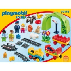 PLAYMOBIL 70179 1.2.3 Meine Erste Eisenbahn, Konstruktionsspielzeug 10 PLAYMOBIL 70179 1.2.3 Meine Erste Eisenbahn, Konstruktionsspielzeug -Playmobil Spielwaren PLAYMOBIL 70179 1 2 3 Meine erste Eisenbahn Konstruktionsspielzeug@@1sspke1a 1