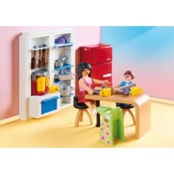 PLAYMOBIL 70206 Dollhouse Familienküche, Konstruktionsspielzeug -Playmobil Spielwaren PLAYMOBIL 70206 Dollhouse Familienk che Konstruktionsspielzeug@@1sspk14p 34