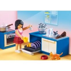 PLAYMOBIL 70206 Dollhouse Familienküche, Konstruktionsspielzeug -Playmobil Spielwaren PLAYMOBIL 70206 Dollhouse Familienk che Konstruktionsspielzeug@@1sspk14p 35