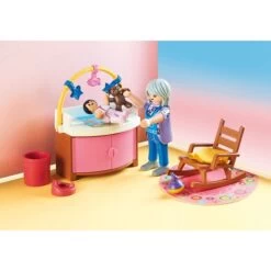 PLAYMOBIL 70210 Dollhouse Babyzimmer, Konstruktionsspielzeug -Playmobil Spielwaren PLAYMOBIL 70210 Dollhouse Babyzimmer Konstruktionsspielzeug@@1sspk14t 33
