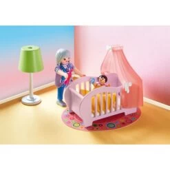 PLAYMOBIL 70210 Dollhouse Babyzimmer, Konstruktionsspielzeug -Playmobil Spielwaren PLAYMOBIL 70210 Dollhouse Babyzimmer Konstruktionsspielzeug@@1sspk14t 34