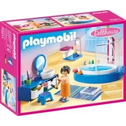 PLAYMOBIL 70211 Dollhouse Badezimmer, Konstruktionsspielzeug