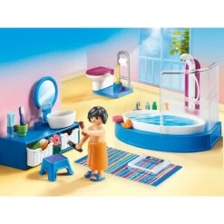 PLAYMOBIL 70211 Dollhouse Badezimmer, Konstruktionsspielzeug -Playmobil Spielwaren PLAYMOBIL 70211 Dollhouse Badezimmer Konstruktionsspielzeug@@1sspk14u 2