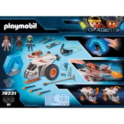 PLAYMOBIL 70231 Top Agents Spy Team Schneegleiter, Konstruktionsspielzeug -Playmobil Spielwaren PLAYMOBIL 70231 Top Agents Spy Team Schneegleiter Konstruktionsspielzeug@@1sspk14z 1