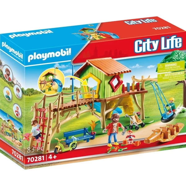 PLAYMOBIL 70281 City Life Abenteuerspielplatz, Konstruktionsspielzeug 3 PLAYMOBIL 70281 City Life Abenteuerspielplatz, Konstruktionsspielzeug