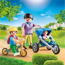 PLAYMOBIL 70284 City Life Mama Mit Kindern, Konstruktionsspielzeug -Playmobil Spielwaren PLAYMOBIL 70284 City Life Mama mit Kindern Konstruktionsspielzeug@@1sspkc1o 2