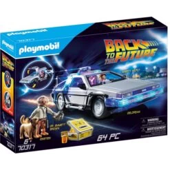 PLAYMOBIL 70317 Back To The Future DeLorean, Konstruktionsspielzeug