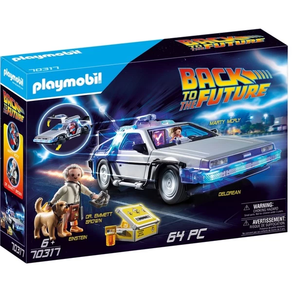 PLAYMOBIL 70317 Back To The Future DeLorean, Konstruktionsspielzeug 3 PLAYMOBIL 70317 Back To The Future DeLorean, Konstruktionsspielzeug