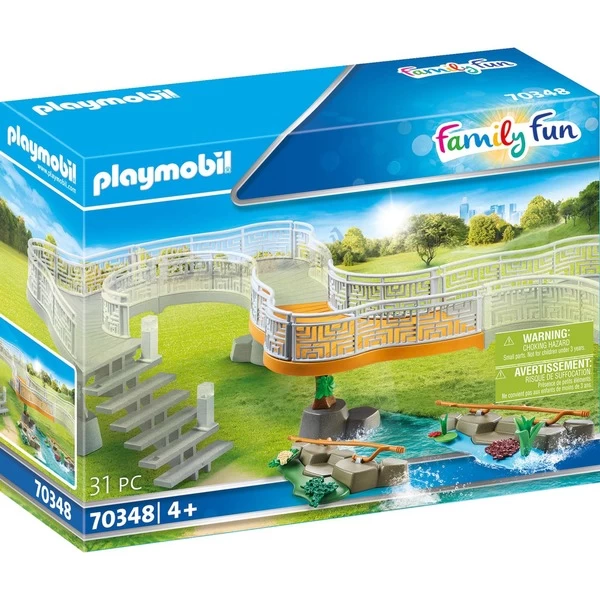 PLAYMOBIL 70348 Family Fun Erweiterungsset Erlebnis-Zoo, Konstruktionsspielzeug 3 PLAYMOBIL 70348 Family Fun Erweiterungsset Erlebnis-Zoo, Konstruktionsspielzeug