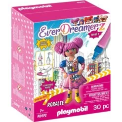 PLAYMOBIL 70472 EverDreamerz Rosalee - Comic World, Konstruktionsspielzeug