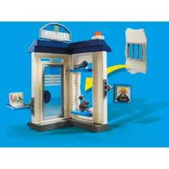 PLAYMOBIL 70498 City Action Starter Pack Polizei, Konstruktionsspielzeug -Playmobil Spielwaren PLAYMOBIL 70498 City Action Starter Pack Polizei Konstruktionsspielzeug@@1681329 3