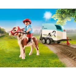 PLAYMOBIL 70511 Country PKW Mit Ponyanhänger, Konstruktionsspielzeug -Playmobil Spielwaren PLAYMOBIL 70511 Country PKW mit Ponyanh nger Konstruktionsspielzeug@@1682673 2