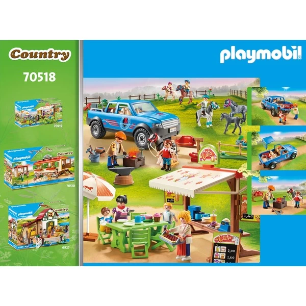 PLAYMOBIL 70518 Country Mobiler Hufschmied, Konstruktionsspielzeug 4 PLAYMOBIL 70518 Country Mobiler Hufschmied, Konstruktionsspielzeug – Bild 2