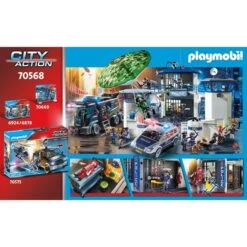 PLAYMOBIL 70568 City Action Polizei: Flucht Aus Dem Gefängnis, Konstruktionsspielzeug -Playmobil Spielwaren PLAYMOBIL 70568 City Action Polizei Flucht aus dem Gef ngnis Konstruktionsspielzeug@@1680421 6