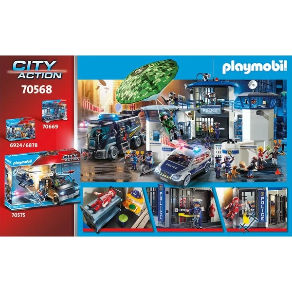 PLAYMOBIL 70568 City Action Polizei: Flucht Aus Dem Gefängnis, Konstruktionsspielzeug – Bild 7