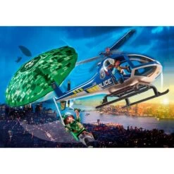 PLAYMOBIL 70569 City Action - Polizei-Hubschrauber: Fallschirm-Verfolgung, Konstruktionsspielzeug -Playmobil Spielwaren PLAYMOBIL 70569 City Action Polizei Hubschrauber Fallschirm Verfolgung Konstruktionsspielzeug@@1888907 2