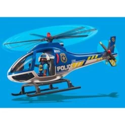 PLAYMOBIL 70569 City Action - Polizei-Hubschrauber: Fallschirm-Verfolgung, Konstruktionsspielzeug -Playmobil Spielwaren PLAYMOBIL 70569 City Action Polizei Hubschrauber Fallschirm Verfolgung Konstruktionsspielzeug@@1888907 3