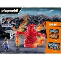PLAYMOBIL 70666 Naruto Shippuden - Sasuke Vs. Itachi, Konstruktionsspielzeug -Playmobil Spielwaren PLAYMOBIL 70666 Naruto Shippuden Sasuke vs Itachi Konstruktionsspielzeug@@1889181 8