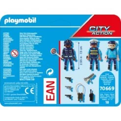 PLAYMOBIL 70669 City Action Figurenset Polizei, Konstruktionsspielzeug 7 PLAYMOBIL 70669 City Action Figurenset Polizei, Konstruktionsspielzeug -Playmobil Spielwaren PLAYMOBIL 70669 City Action Figurenset Polizei Konstruktionsspielzeug@@1680460 2