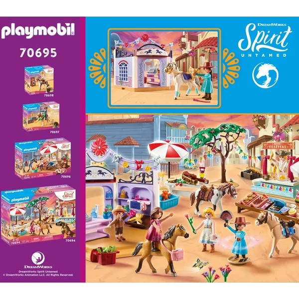 PLAYMOBIL 70695 Spirit Miradero Reitladen, Konstruktionsspielzeug 6 PLAYMOBIL 70695 Spirit Miradero Reitladen, Konstruktionsspielzeug – Bild 4