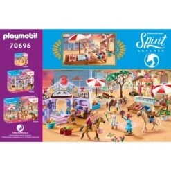 PLAYMOBIL 70696 Spirit Miradero Süßigkeitenstand, Konstruktionsspielzeug -Playmobil Spielwaren PLAYMOBIL 70696 Spirit Miradero S igkeitenstand Konstruktionsspielzeug@@1682697 3