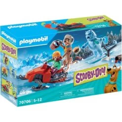 PLAYMOBIL 70706 SCOOBY-DOO! Abenteuer Mit Snow Ghost, Konstruktionsspielzeug