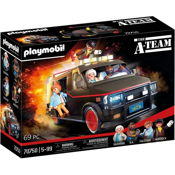 PLAYMOBIL 70750 The A-Team Van, Konstruktionsspielzeug 3 PLAYMOBIL 70750 The A-Team Van, Konstruktionsspielzeug