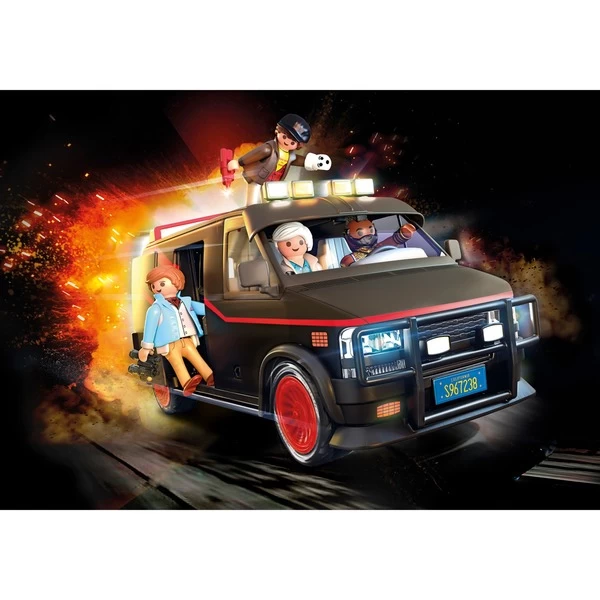 PLAYMOBIL 70750 The A-Team Van, Konstruktionsspielzeug 4 PLAYMOBIL 70750 The A-Team Van, Konstruktionsspielzeug – Bild 2