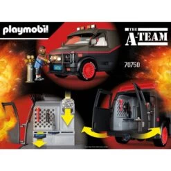 PLAYMOBIL 70750 The A-Team Van, Konstruktionsspielzeug 15 PLAYMOBIL 70750 The A-Team Van, Konstruktionsspielzeug -Playmobil Spielwaren PLAYMOBIL 70750 The A Team Van Konstruktionsspielzeug@@1762061 6