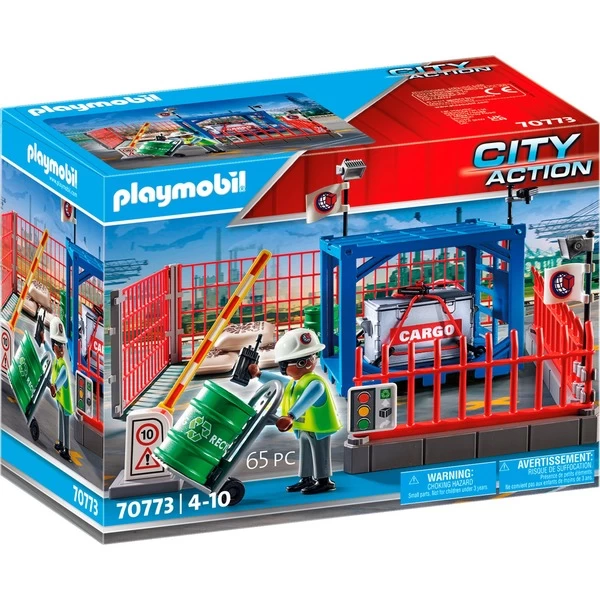 PLAYMOBIL 70773 City Action Frachtlager, Konstruktionsspielzeug 3 PLAYMOBIL 70773 City Action Frachtlager, Konstruktionsspielzeug