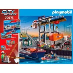 PLAYMOBIL 70773 City Action Frachtlager, Konstruktionsspielzeug 7 PLAYMOBIL 70773 City Action Frachtlager, Konstruktionsspielzeug -Playmobil Spielwaren PLAYMOBIL 70773 City Action Frachtlager Konstruktionsspielzeug@@1762730 2