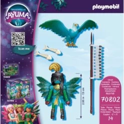 PLAYMOBIL 70802 Ayuma Knight Fairy Mit Seelentier, Konstruktionsspielzeug -Playmobil Spielwaren PLAYMOBIL 70802 Ayuma Knight Fairy mit Seelentier Konstruktionsspielzeug@@1763041 1