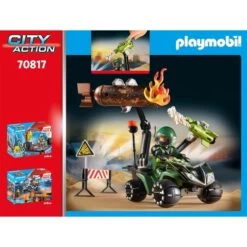 PLAYMOBIL 70817 City Action Starter Pack Polizei: Gefahrentraining, Konstruktionsspielzeug -Playmobil Spielwaren PLAYMOBIL 70817 City Action Starter Pack Polizei Gefahrentraining Konstruktionsspielzeug@@1794195 3