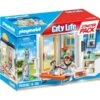 PLAYMOBIL 70818 City Life Starter Pack Kinderärztin, Konstruktionsspielzeug