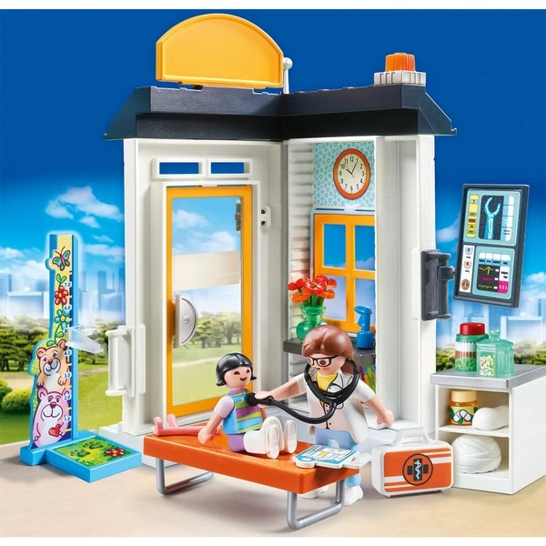 PLAYMOBIL 70818 City Life Starter Pack Kinderärztin, Konstruktionsspielzeug 4 PLAYMOBIL 70818 City Life Starter Pack Kinderärztin, Konstruktionsspielzeug – Bild 2