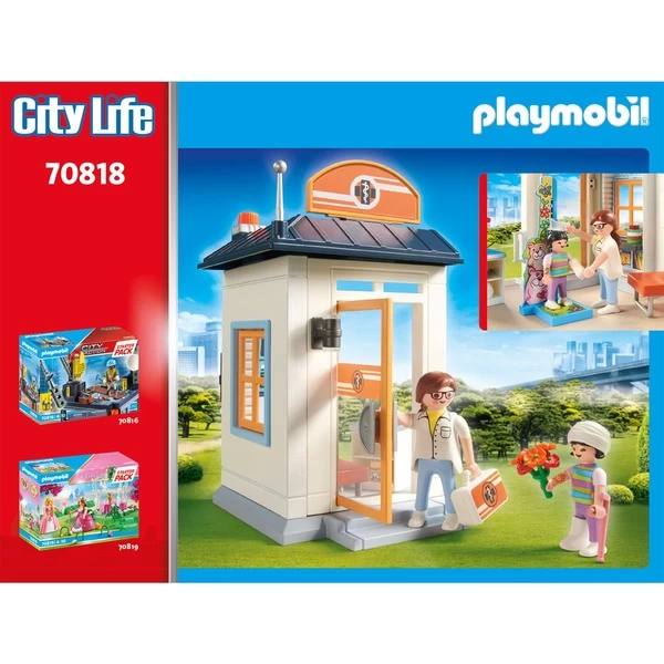 PLAYMOBIL 70818 City Life Starter Pack Kinderärztin, Konstruktionsspielzeug 7 PLAYMOBIL 70818 City Life Starter Pack Kinderärztin, Konstruktionsspielzeug – Bild 5