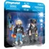 PLAYMOBIL 70822 DuoPack Polizist Und Sprayer, Konstruktionsspielzeug -Playmobil Spielwaren PLAYMOBIL 70822 DuoPack Polizist und Sprayer Konstruktionsspielzeug@@1802216