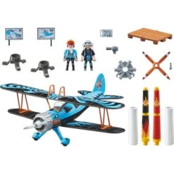 PLAYMOBIL 70831 Air Stuntshow Doppeldecker "Phönix", Konstruktionsspielzeug -Playmobil Spielwaren PLAYMOBIL 70831 Air Stuntshow Doppeldecker Ph nix Konstruktionsspielzeug@@1840589 1