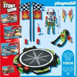 PLAYMOBIL 70836 Air Stuntshow Jetpack-Flieger, Konstruktionsspielzeug -Playmobil Spielwaren PLAYMOBIL 70836 Air Stuntshow Jetpack Flieger Konstruktionsspielzeug@@1840597 3