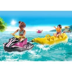 PLAYMOBIL 70906 Family Fun Starter Pack Wasserscooter Mit Bananenboot, Konstruktionsspielzeug -Playmobil Spielwaren PLAYMOBIL 70906 Family Fun Starter Pack Wasserscooter mit Bananenboot Konstruktionsspielzeug@@1802511 2