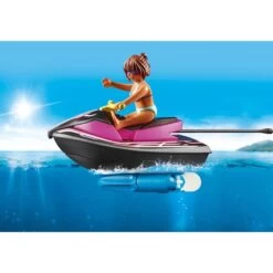 PLAYMOBIL 70906 Family Fun Starter Pack Wasserscooter Mit Bananenboot, Konstruktionsspielzeug -Playmobil Spielwaren PLAYMOBIL 70906 Family Fun Starter Pack Wasserscooter mit Bananenboot Konstruktionsspielzeug@@1802511 3