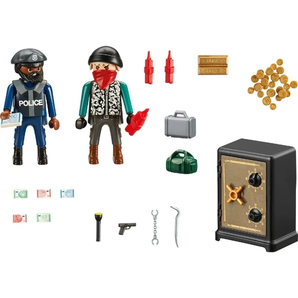 PLAYMOBIL 70908 City Action Starter Pack Tresorknacker, Konstruktionsspielzeug 4 PLAYMOBIL 70908 City Action Starter Pack Tresorknacker, Konstruktionsspielzeug – Bild 2