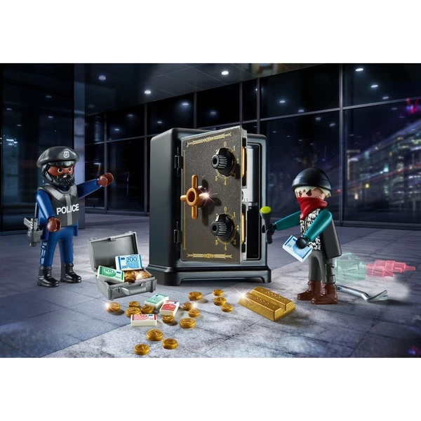 PLAYMOBIL 70908 City Action Starter Pack Tresorknacker, Konstruktionsspielzeug 5 PLAYMOBIL 70908 City Action Starter Pack Tresorknacker, Konstruktionsspielzeug – Bild 3