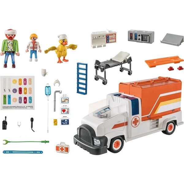 PLAYMOBIL 70913 DUCK ON CALL Notarzt Truck, Konstruktionsspielzeug 4 PLAYMOBIL 70913 DUCK ON CALL Notarzt Truck, Konstruktionsspielzeug – Bild 2