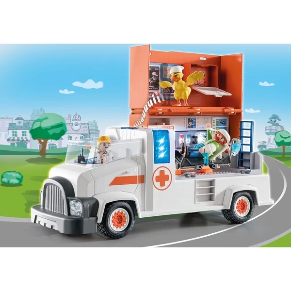 PLAYMOBIL 70913 DUCK ON CALL Notarzt Truck, Konstruktionsspielzeug 5 PLAYMOBIL 70913 DUCK ON CALL Notarzt Truck, Konstruktionsspielzeug – Bild 3