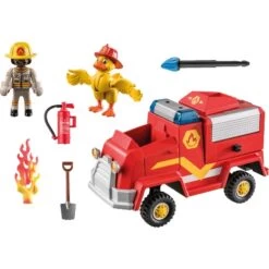 PLAYMOBIL 70914 DUCK ON CALL Feuerwehr Einsatzfahrzeug, Konstruktionsspielzeug -Playmobil Spielwaren PLAYMOBIL 70914 DUCK ON CALL Feuerwehr Einsatzfahrzeug Konstruktionsspielzeug@@1802554 1
