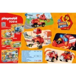 PLAYMOBIL 70914 DUCK ON CALL Feuerwehr Einsatzfahrzeug, Konstruktionsspielzeug -Playmobil Spielwaren PLAYMOBIL 70914 DUCK ON CALL Feuerwehr Einsatzfahrzeug Konstruktionsspielzeug@@1802554 5