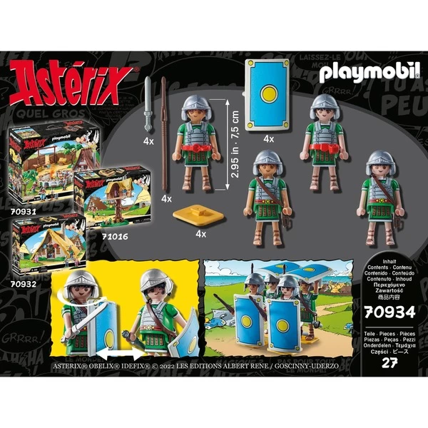 PLAYMOBIL 70934 Asterix Römertrupp, Konstruktionsspielzeug 8 PLAYMOBIL 70934 Asterix Römertrupp, Konstruktionsspielzeug – Bild 6
