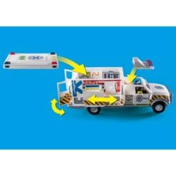 PLAYMOBIL 70936 City Action Rettungs-Fahrzeug: US Ambulance, Konstruktionsspielzeug -Playmobil Spielwaren PLAYMOBIL 70936 City Action Rettungs Fahrzeug US Ambulance Konstruktionsspielzeug@@1802775 6