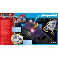 PLAYMOBIL 70936 City Action Rettungs-Fahrzeug: US Ambulance, Konstruktionsspielzeug -Playmobil Spielwaren PLAYMOBIL 70936 City Action Rettungs Fahrzeug US Ambulance Konstruktionsspielzeug@@1802775 7
